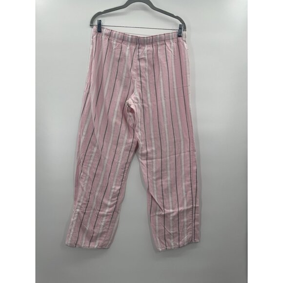 Victorias Secret Womens Medium Striped Pajama Set Y2K 90s Retro Classic Lounge - Picture 6 of 16
